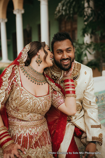 Indian Couple Lovely Pose