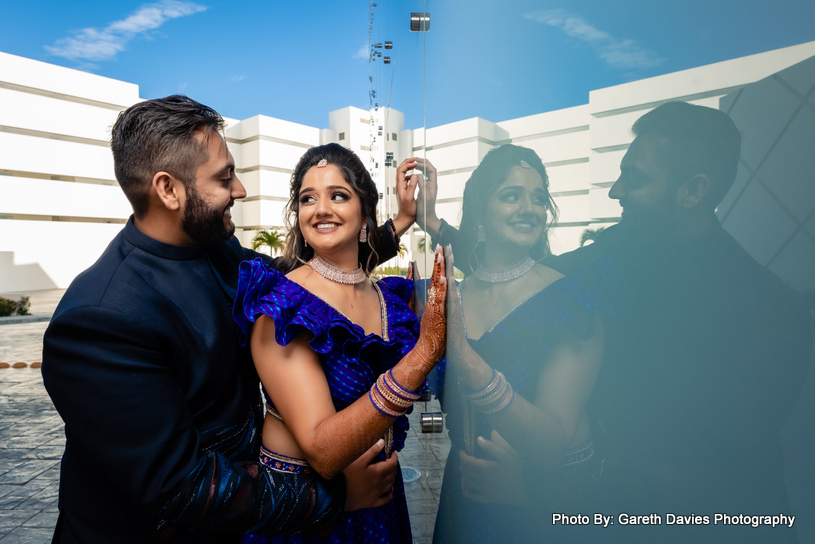 Indian bride and groom had their great moment