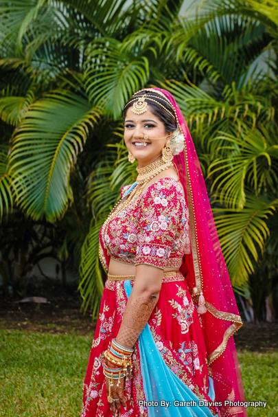 Indian bride ready for Sangeet Night