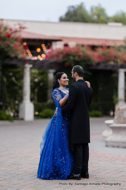 Indian Love birds posing for the photoshoot