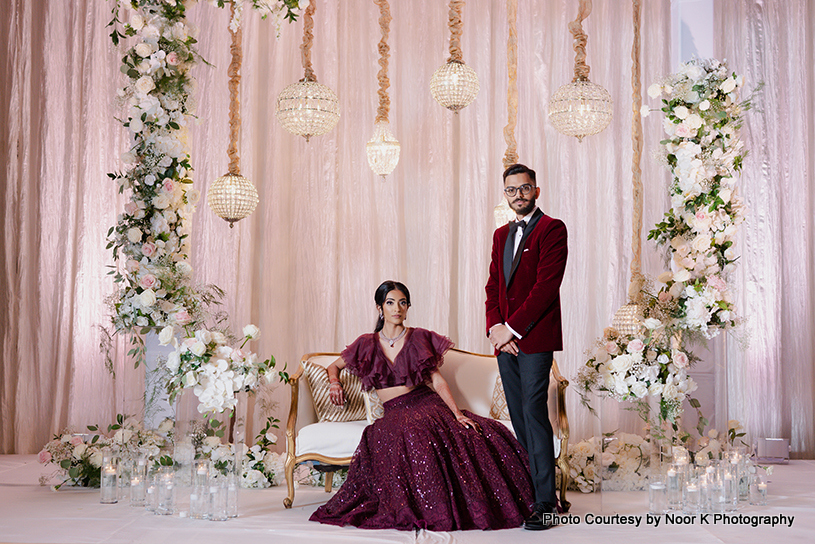 Indian wedding couple photoshoot