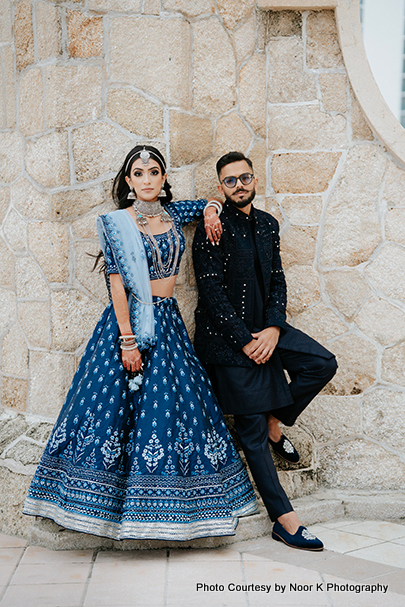 Indian couple photoshoot at outdoor location