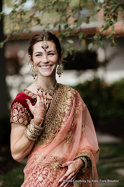 Gorgeous indian bride
