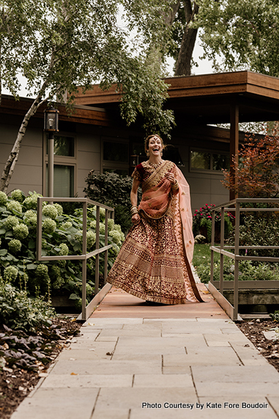 Stunning bride