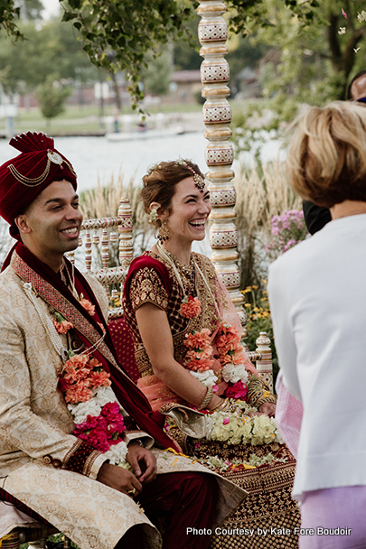 Happiest wedding couple