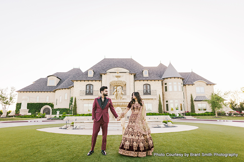 Indian wedding outdoor photoshoot