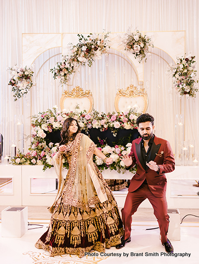 First Dance Performance by newly weds couple