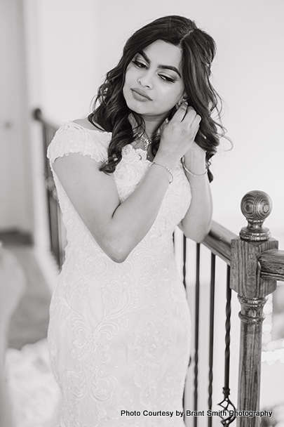 Indian Wedding bride getting ready for marriage