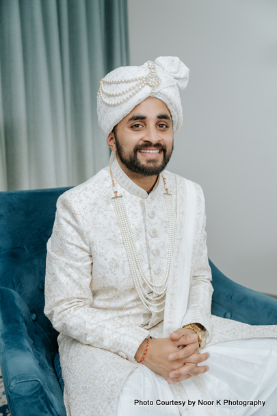 happiest indian groom
