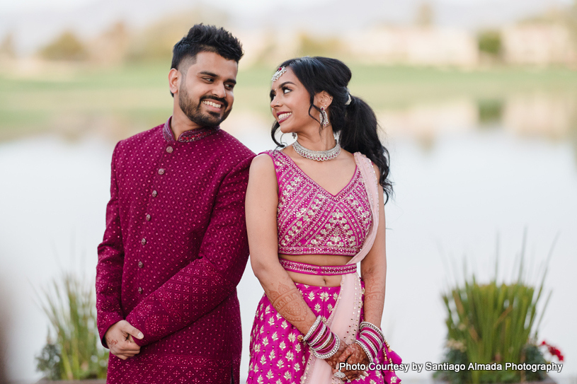 Indian wedding outdoor photoshoot