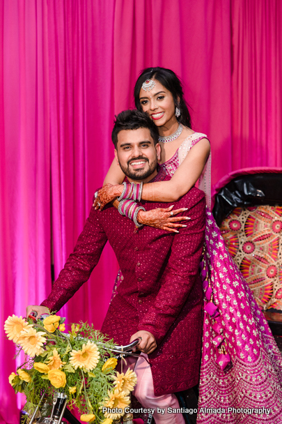 Indian wedding couple photoshoot