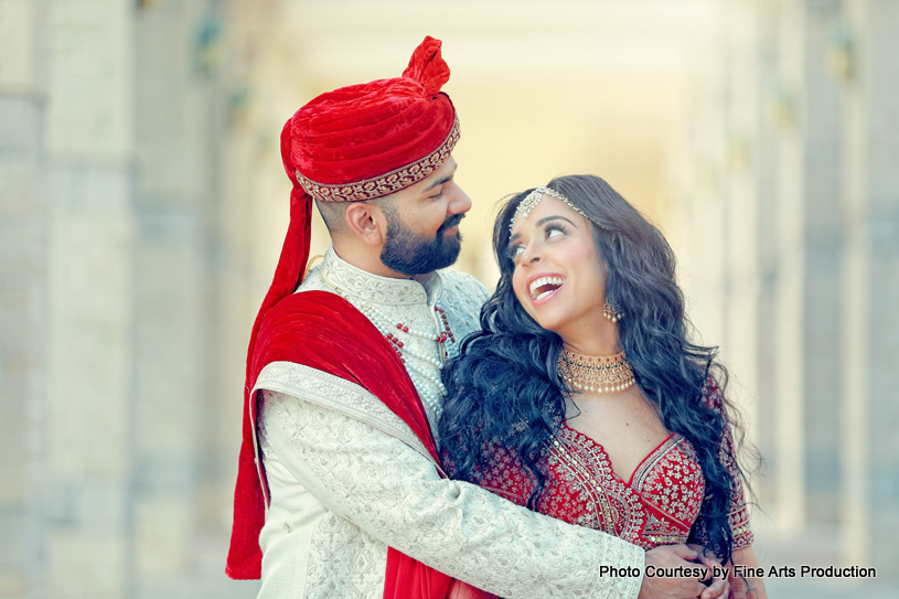 Happiest Indian wedding couple