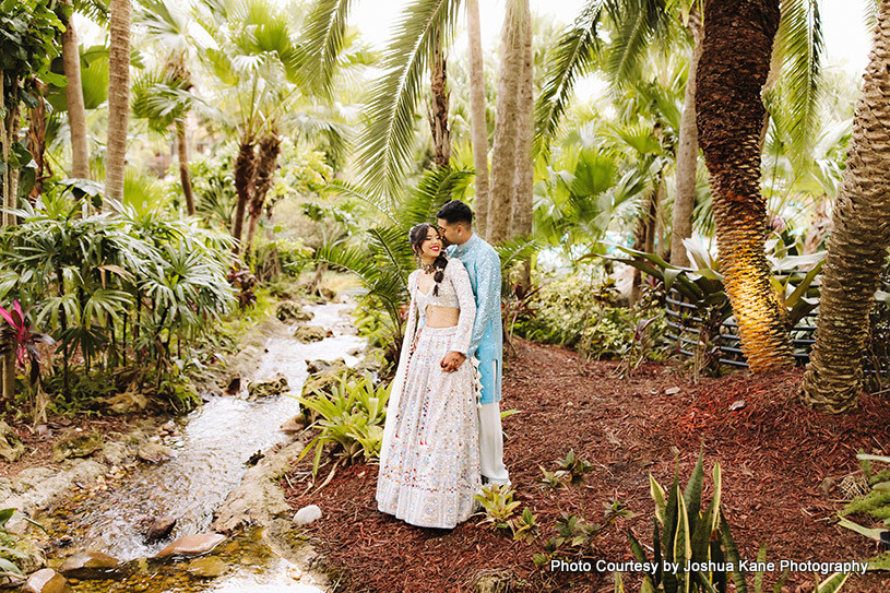 pre-wedding photoshoot at outdoor location