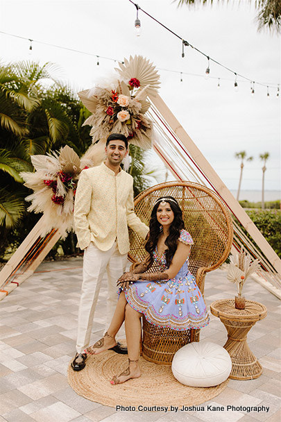 Indian wedding couple photoshoot