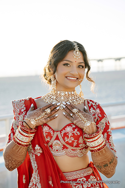 A ponchi is a traditional Indian piece of jewelry that is worn around the wrist