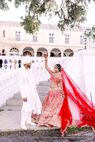 Romantic indian couple