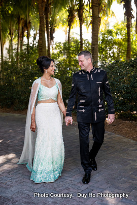 Elegant and joyful outdoor photoshoot of Ekta and Daniel in wedding attire Elegant and joyful outdoor photoshoot of Ekta and Daniel in wedding attire