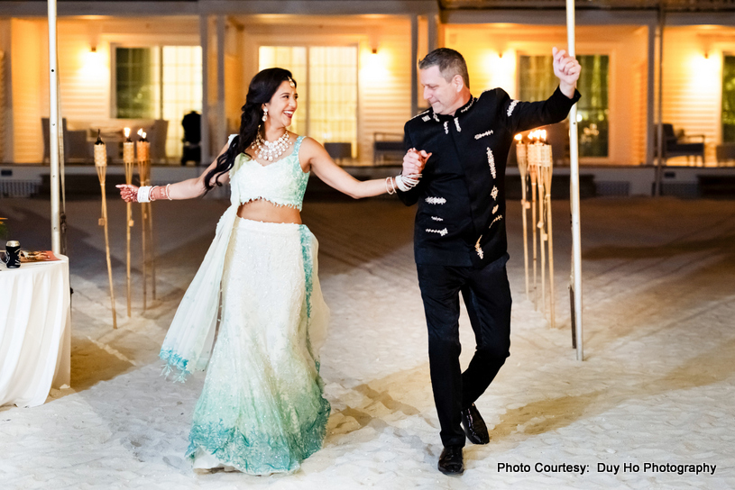 Indin wedding couple dancing together Indin wedding couple dancing together