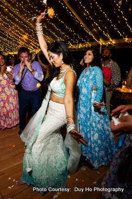 Festive and heartfelt atmosphere at a multicultural wedding event Festive and heartfelt atmosphere at a multicultural wedding event