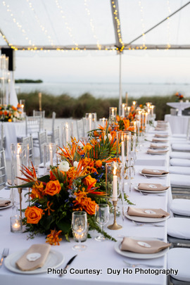 Beautifully decorated dinning hall at Isla Bella Resort 