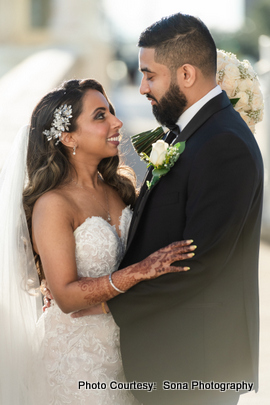 Memorable moment for indian wedding couple