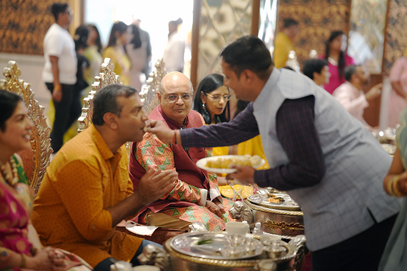 Traditional Rajasthani Sajjan Goth Feast in Udaipur