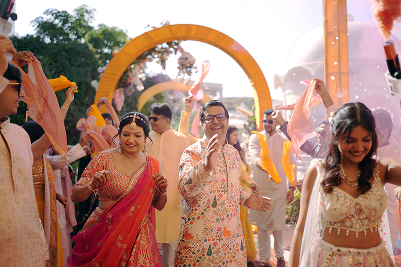 Radhika and Krishan’s dancing moment
