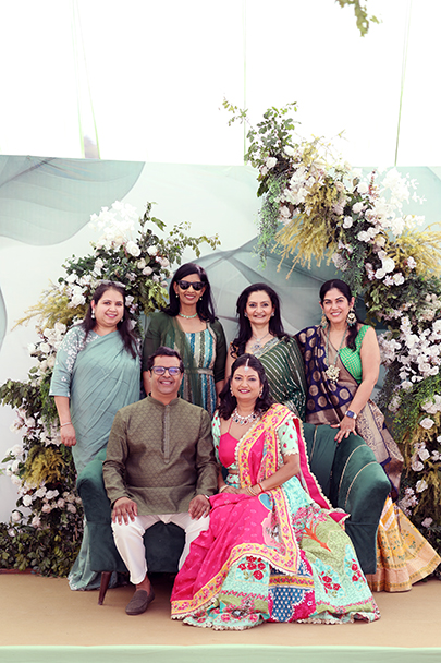 Family Gathering at Silver Anniversary Celebration