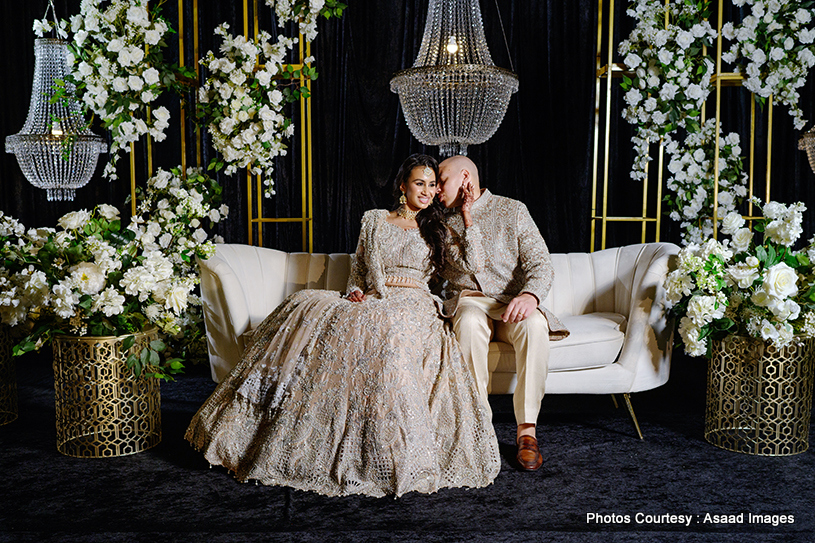 Indian wedding reception about to start Indian wedding reception about to start