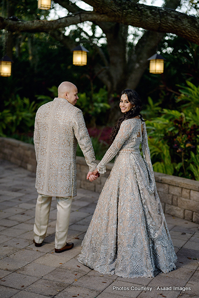 Indian bride and groom exited to start new life Indian bride and groom exited to start new life