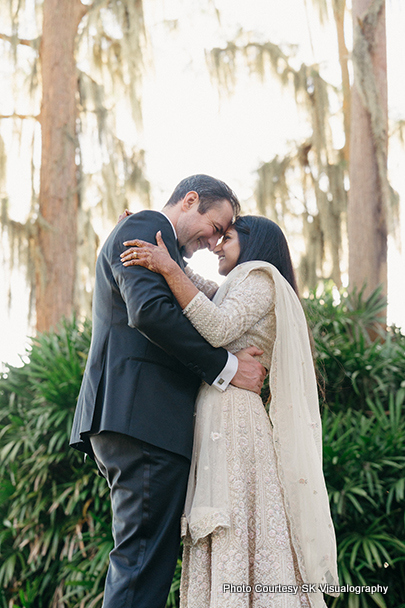 Sujata and Mark Romantic Wedding Moment